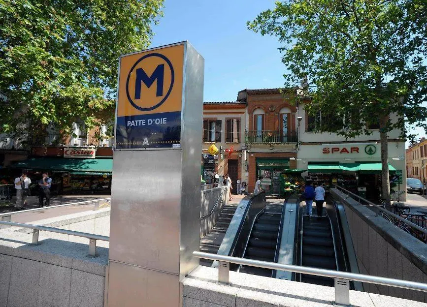 T3 Tout Confort Metro Patte D'Oie Toulouse